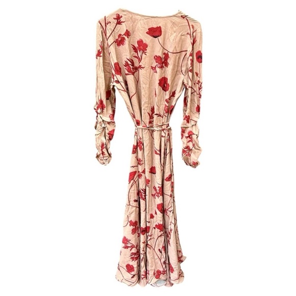 Johanna Ortiz x H&M Crepe Wrap Front Dress - Picture 3 of 10